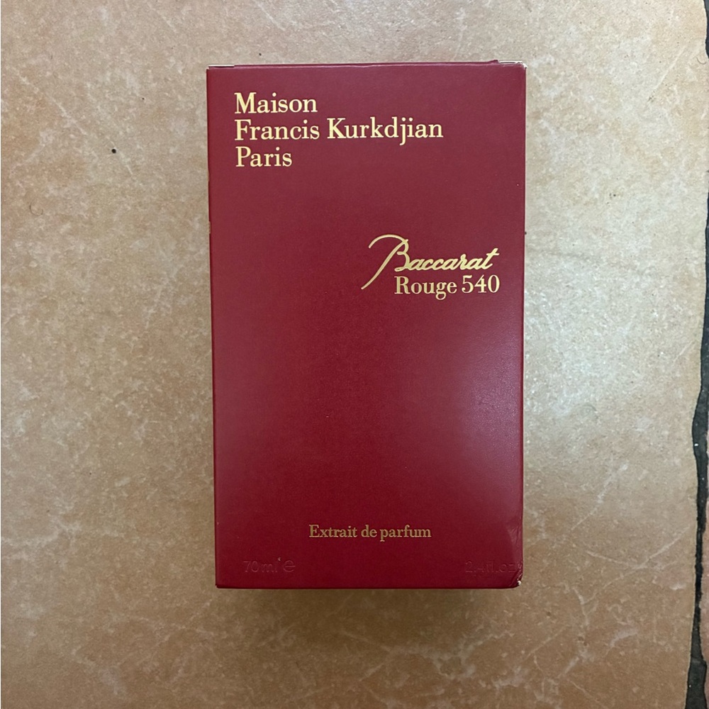 Maison Francis Kurkdjian Baccarat Rouge 540 Red Box